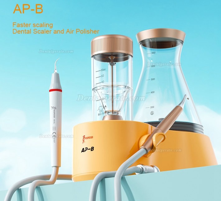 Woodpecker AP-B Pulverstrahlger&auml;t Dental Luftstrompolierer + UltraschallScaler